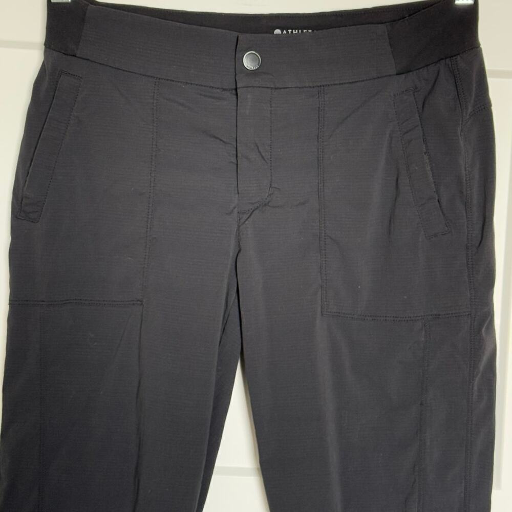 Athleta Trekkie 2.0 Joggers Womens Size 8 in Black - Picture 5 of 9